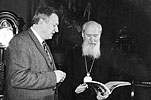 А.Н.Крутов и Патриарх Алексий II